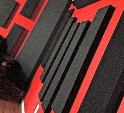 Acoustic Panels (Set of 4) Black - 4ftx1ftx2.5in