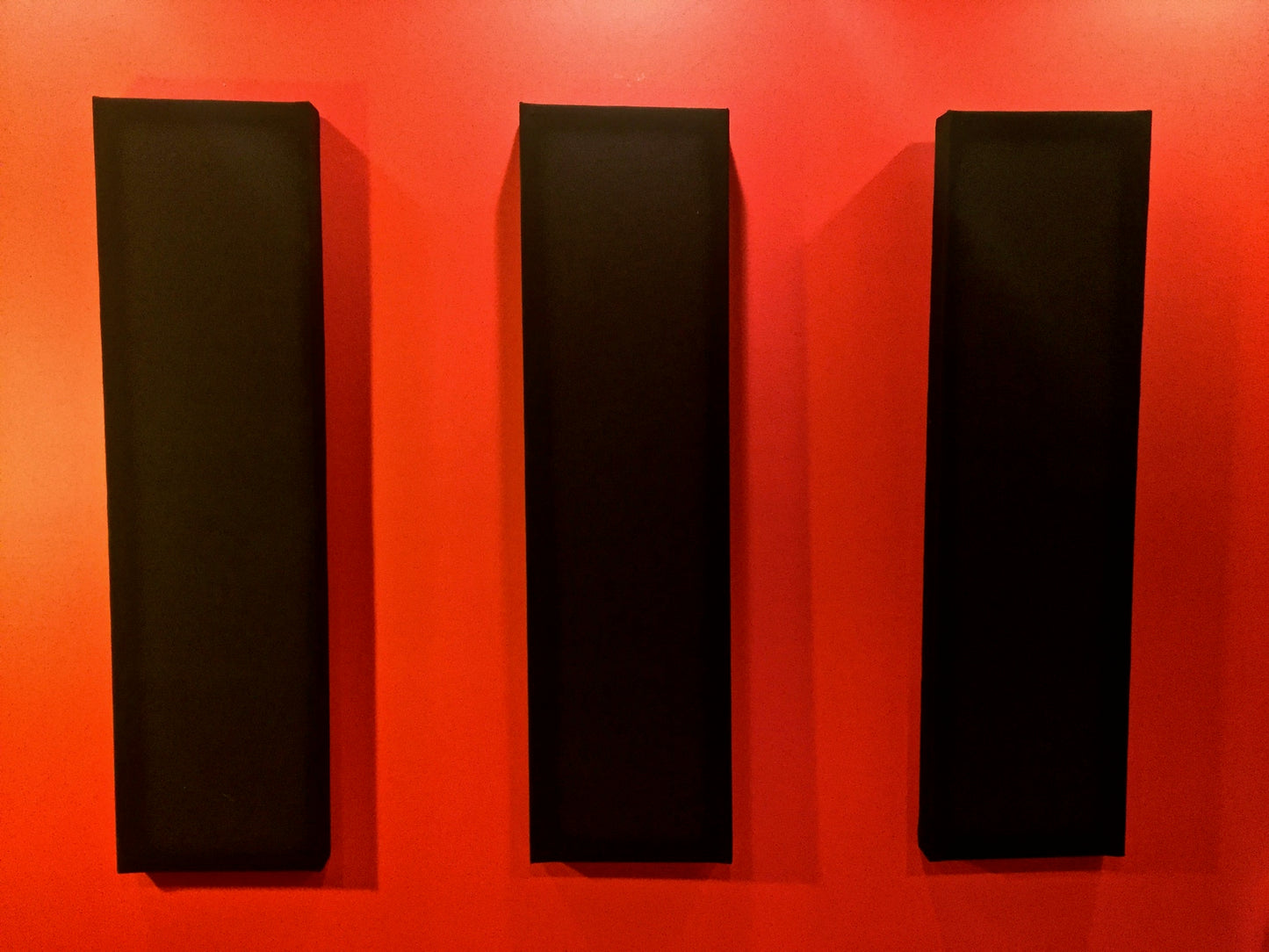 Acoustic Panels (Set of 4) Black - 4ftx1ftx2.5in