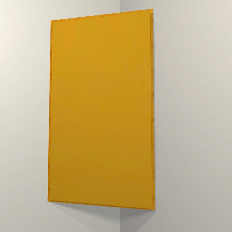 CORNER BASS TRAP - GOLD & GOLDEN PECAN FRAMED