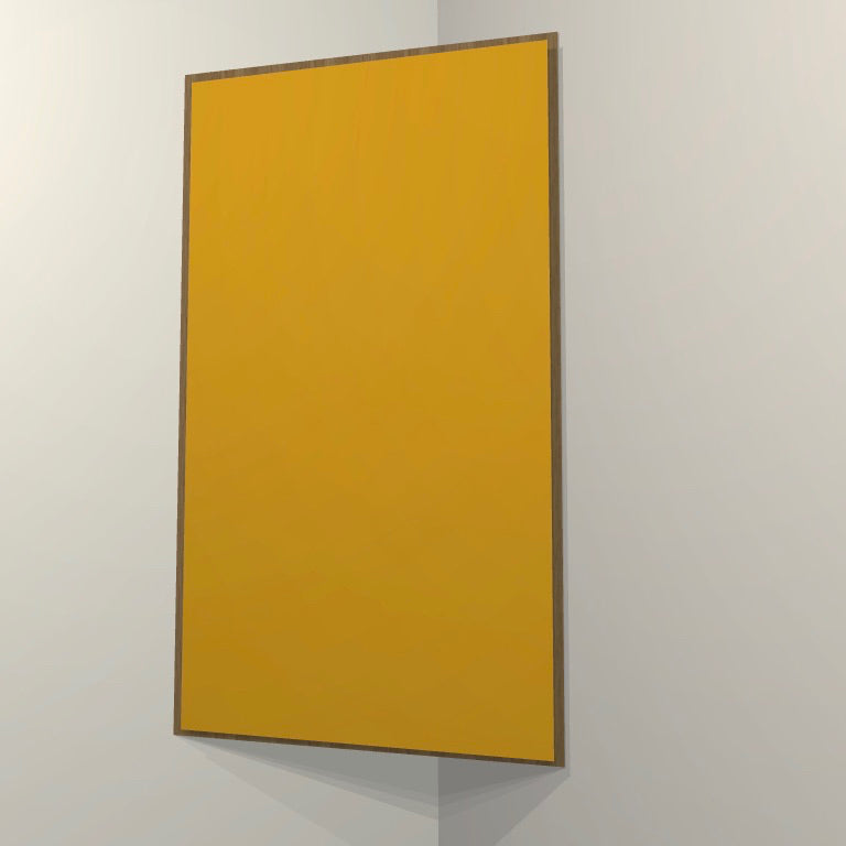 CORNER BASS TRAP - GOLD & SPECIAL WALNUT FRAMED