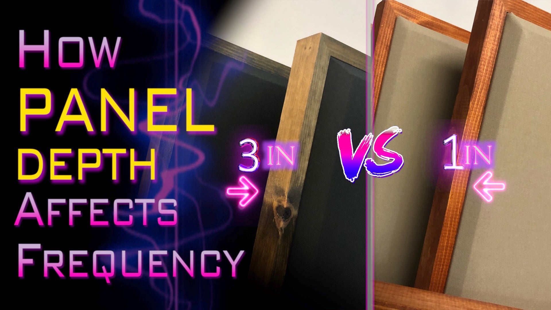 Illustration of Home Acoustic Panel Thickness