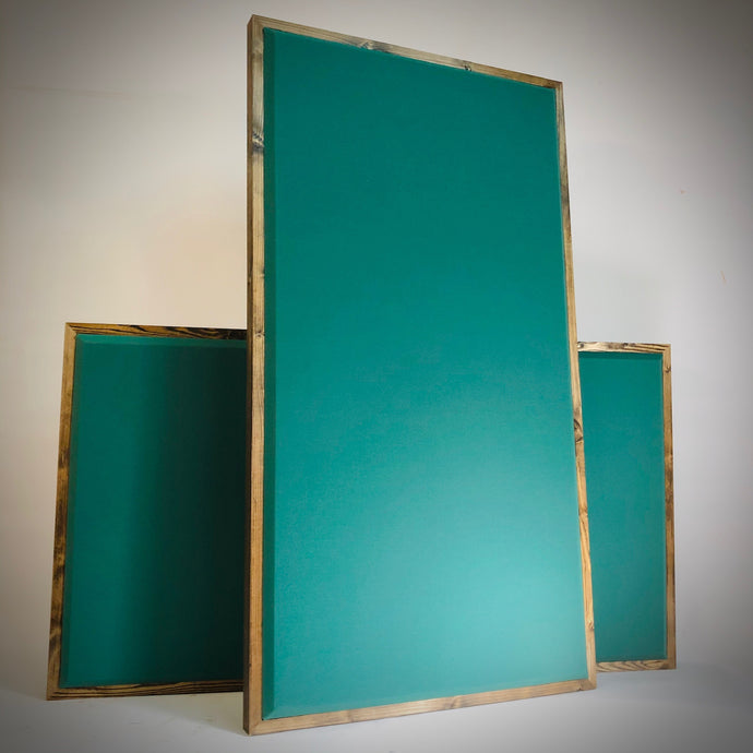 What is the difference between the "Framed" & "Non-Framed" Acoustic Panels?