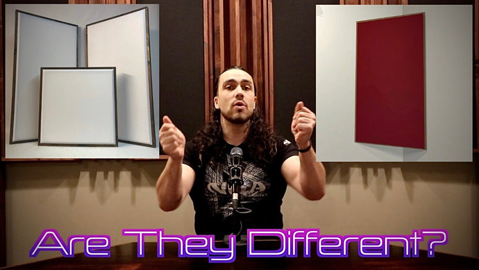 What is the difference between our Acoustic Panels and Bass Traps?