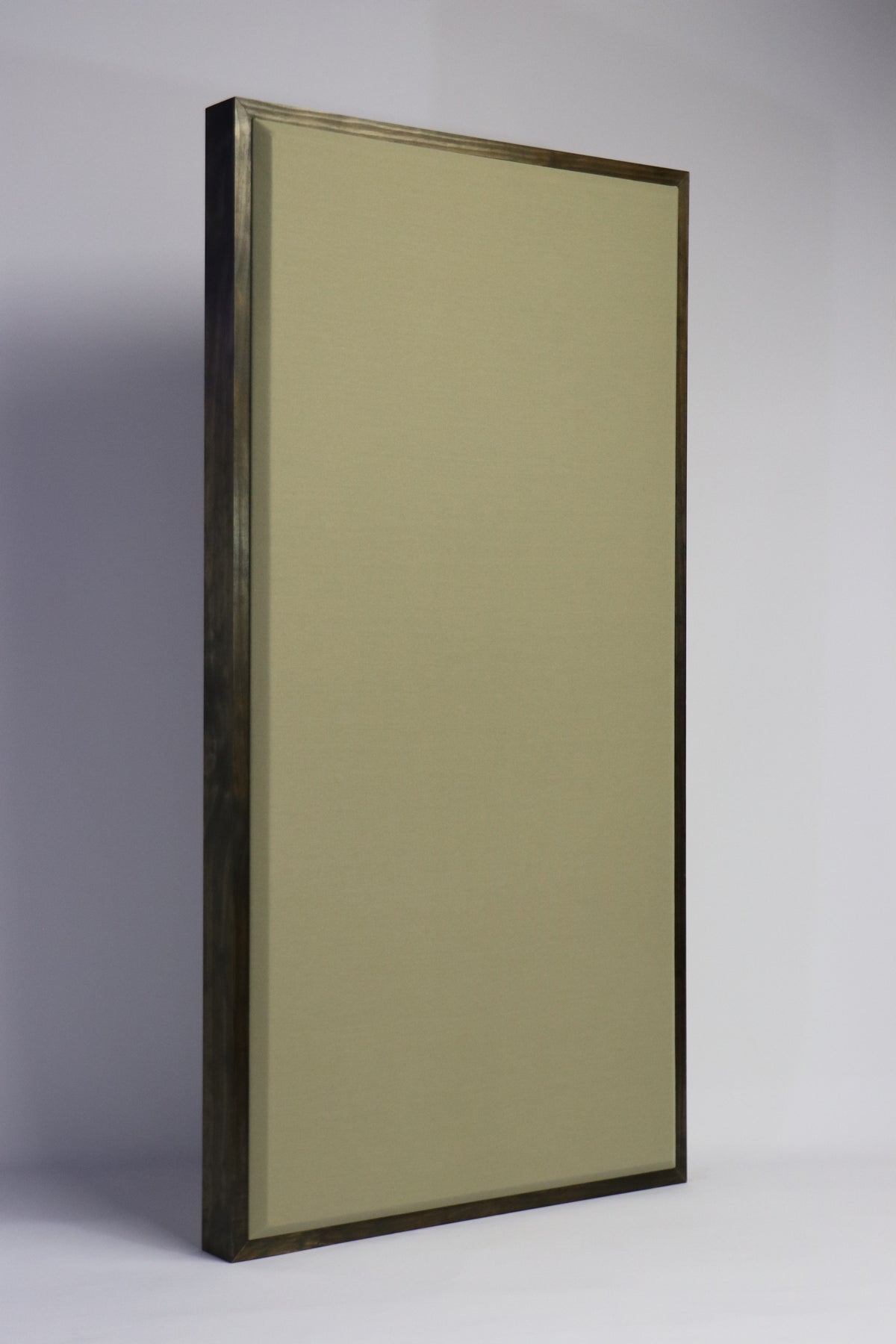 ACOUSTIC PANEL - KHAKI & SPECIAL WALNUT FRAMED