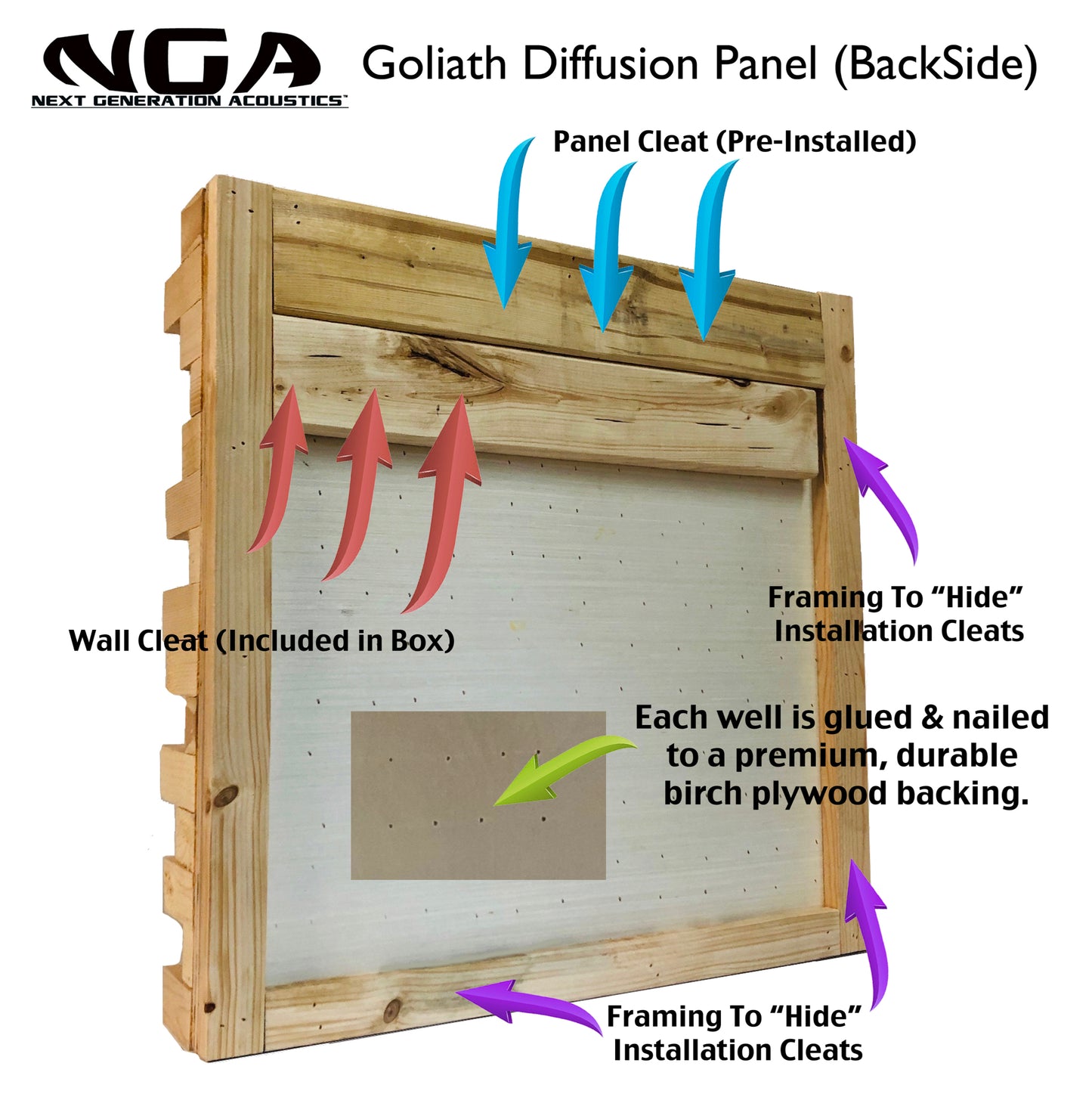 GOLIATH DIFFUSER - GUNSTOCK - (2FTx2FT)