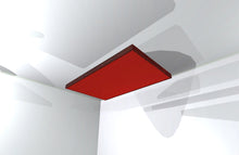 CEILING BAFFLE -  Cool Red & Red Mahogany
