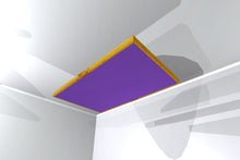 CEILING BAFFLE -  Grape & Golden Pecan