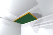 CEILING BAFFLE -  Hunter Green & Golden Pecan