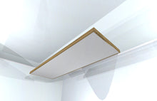 CEILING BAFFLE -  Aluminum & Special Walnut