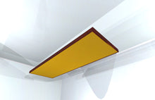 CEILING BAFFLE -  Gold & Red Mahogany