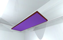 CEILING BAFFLE -  Grape & Red Mahogany