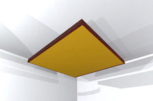 CEILING BAFFLE -  Gold & Red Mahogany