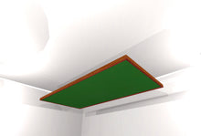 CEILING BAFFLE -  Hunter Green & Gunstock