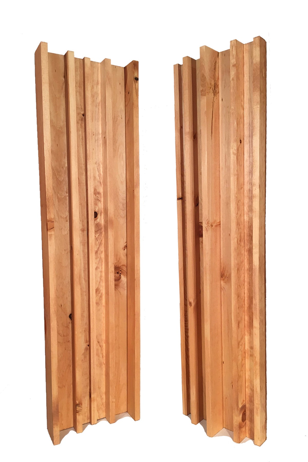 Column Slat Diffuser Pair - GOLDEN PECAN – Next Generation Acoustics